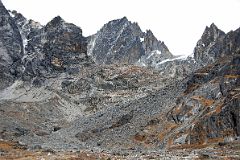 21 Steep Trail To Cho La Pass From Everest Side